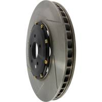 Stoptech - StopTech 09-11 Nissan GT-R Front Right Slotted Bare Iron 380x34mm Aero-Rotor Kit - 129.42104.14 - Image 4