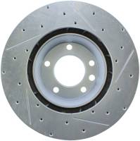 Stoptech - StopTech Select Sport Drilled and Slotted Brake Rotor; Front Right - Image 2