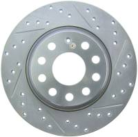 Stoptech - StopTech Select Sport Drilled and Slotted Brake Rotor; Rear Left - Image 2