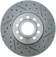 Stoptech - StopTech Select Sport Drilled and Slotted Brake Rotor; Front and Rear Left - Image 2