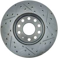 Stoptech - StopTech Select Sport Drilled and Slotted Brake Rotor; Front and Rear Right - Image 2