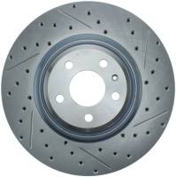 Stoptech - StopTech Select Sport Drilled and Slotted Brake Rotor; Front Left - Image 2