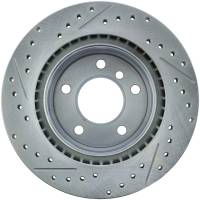 Stoptech - StopTech Select Sport Drilled and Slotted Brake Rotor; Rear Left - Image 2