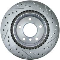 Stoptech - StopTech Select Sport Drilled and Slotted Brake Rotor; Rear Right - Image 2
