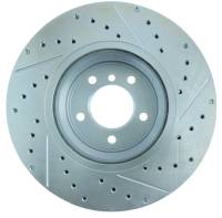 Stoptech - StopTech Select Sport Drilled and Slotted Brake Rotor; Front Right - Image 2