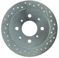 Stoptech - StopTech Select Sport Drilled and Slotted Brake Rotor Rear Left 227.40017L - Image 1