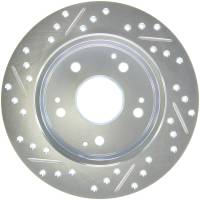 Stoptech - StopTech Select Sport Drilled &amp; Slotted Rotor - Rear Left - 227.40042L - Image 2