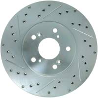Stoptech - StopTech Select Sport 99-08 Acura TL (STD Caliper) / 01-03 CL Slotted and Drilled Right Front Rotor - 227.40046R - Image 1