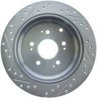 Stoptech - StopTech Select Sport Drilled and Slotted Brake Rotor; Rear Left - Image 2