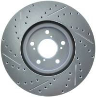 Stoptech - StopTech Select Sport Drilled and Slotted Brake Rotor Front Left 227.40071L - Image 2
