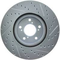Stoptech - StopTech Select Sport Drilled and Slotted Brake Rotor Front Right 227.40071R - Image 2