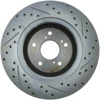 Stoptech - StopTech Select Sport Drilled and Slotted Brake Rotor; Front Right - Image 2