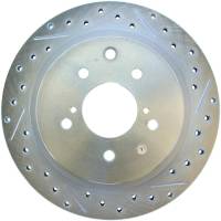 StopTech Select Sport Drilled and Slotted Brake Rotor Rear Left 227.42047L