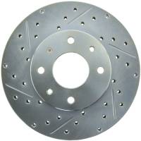 StopTech Select Sport Drilled and Slotted Brake Rotor Front Right 227.42055R
