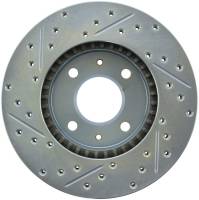 Stoptech - StopTech Select Sport Drilled and Slotted Brake Rotor Front Left 227.42061L - Image 2