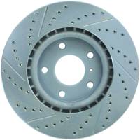 Stoptech - StopTech Select Sport Drilled and Slotted Brake Rotor Front Left 227.42074L - Image 2
