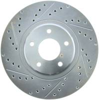 StopTech Select Sport Drilled and Slotted Brake Rotor Front Right 227.42075R