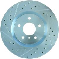StopTech Select Sport Drilled and Slotted Brake Rotor Front Right 227.42076R