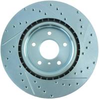 Stoptech - StopTech Select Sport Drilled and Slotted Brake Rotor Front Right 227.42076R - Image 2