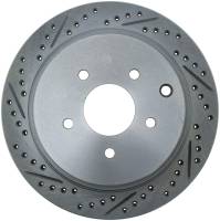Stoptech - StopTech Select Sport Drilled and Slotted Brake Rotor Rear Right 227.42078R - Image 1