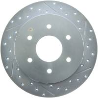 StopTech Select Sport Drilled and Slotted Brake Rotor Rear Left 227.42081L