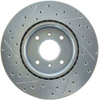 Stoptech - StopTech Select Sport Drilled and Slotted Brake Rotor Front Left 227.42083L - Image 2