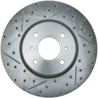 StopTech Select Sport Drilled and Slotted Brake Rotor Front Right 227.42083R