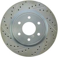 StopTech Select Sport Drilled and Slotted Brake Rotor Front Right 227.42085R