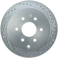 StopTech Select Sport Drilled and Slotted Brake Rotor Rear Left 227.42087L