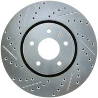 StopTech Select Sport Drilled and Slotted Brake Rotor Front Right 227.42092R