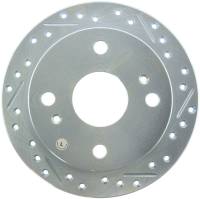 StopTech Select Sport Drilled and Slotted Brake Rotor Rear Left 227.44032L