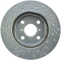 Stoptech - StopTech Select Sport Drilled and Slotted Brake Rotor Front Left 227.44077L - Image 2