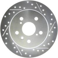 StopTech Select Sport Drilled and Slotted Brake Rotor Rear Left 227.44080L