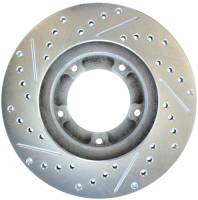 Stoptech - StopTech Select Sport Drilled and Slotted Brake Rotor Front Left 227.44108L - Image 2
