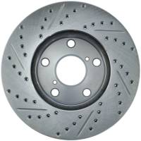 Stoptech - StopTech Select Sport Drilled and Slotted Brake Rotor Front Left 227.44121L - Image 2