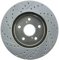 Stoptech - StopTech Select Sport Drilled and Slotted Brake Rotor Front Left 227.44125L - Image 2