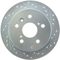 StopTech Select Sport Drilled and Slotted Brake Rotor Rear Left 227.44126L