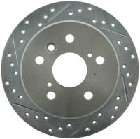 Stoptech - StopTech Select Sport Drilled and Slotted Brake Rotor Rear Right 227.44126R - Image 1