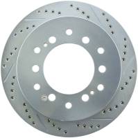 StopTech Select Sport Drilled and Slotted Brake Rotor Rear Left 227.44128L