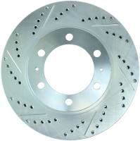 Stoptech - StopTech Select Sport 12-14 Toyota FJ Cruiser SportStop Slotted & Drilled Front Right Rotor - 227.44129R - Image 1