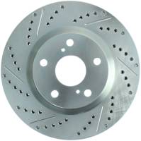 Stoptech - StopTech Select Sport 11-16 Toyota Avalon/ 11-17 Camry SportStop Slotted & Drilled Righ Front Rotor - 227.44146R - Image 1