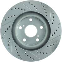 Stoptech - StopTech Select Sport 11-16 Toyota Avalon/ 11-17 Camry SportStop Slotted & Drilled Righ Front Rotor - 227.44146R - Image 2
