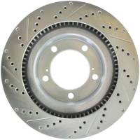 Stoptech - StopTech Select Sport 07-17 Toyota Tundra Sport Slotted & Drilled Front Left Rotor - 227.44156L - Image 2