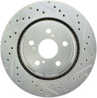 Stoptech - StopTech Select Sport Drilled and Slotted Brake Rotor Front Left 227.44158L - Image 1