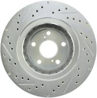 Stoptech - StopTech Select Sport Drilled and Slotted Brake Rotor Front Left 227.44158L - Image 2
