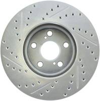 Stoptech - StopTech Select Sport Drilled and Slotted Brake Rotor Front Left 227.44160L - Image 2