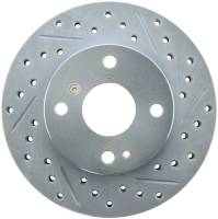 Stoptech - StopTech Select Sport Drilled and Slotted Brake Rotor Front Left 227.45034L - Image 1