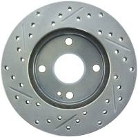 Stoptech - StopTech Select Sport Drilled and Slotted Brake Rotor Front Left 227.45034L - Image 2