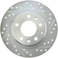 StopTech Select Sport Drilled and Slotted Brake Rotor Rear Left 227.45064L