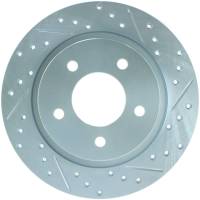 StopTech Select Sport Drilled and Slotted Brake Rotor Rear Left 227.45067L